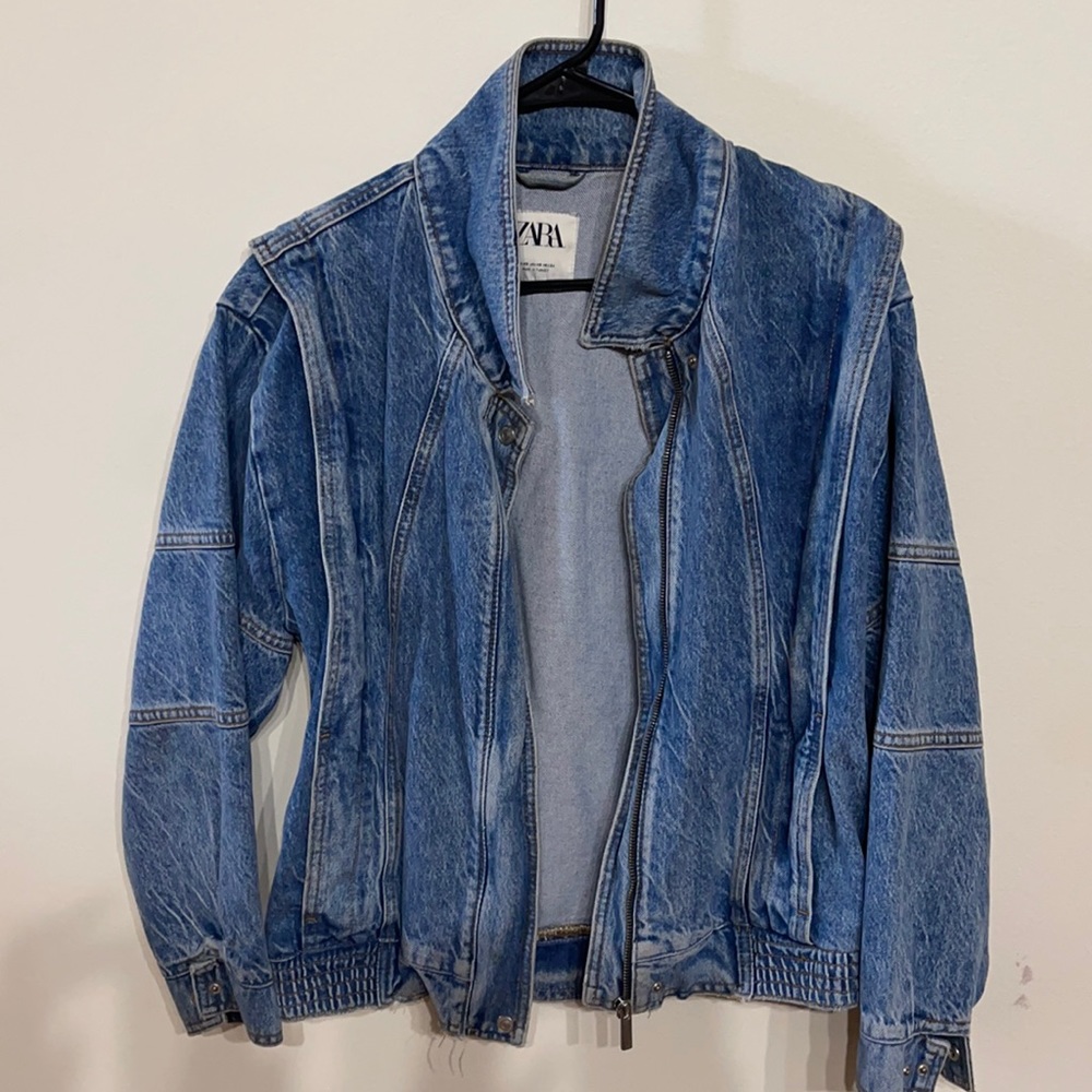 Zara rustic denim jacket